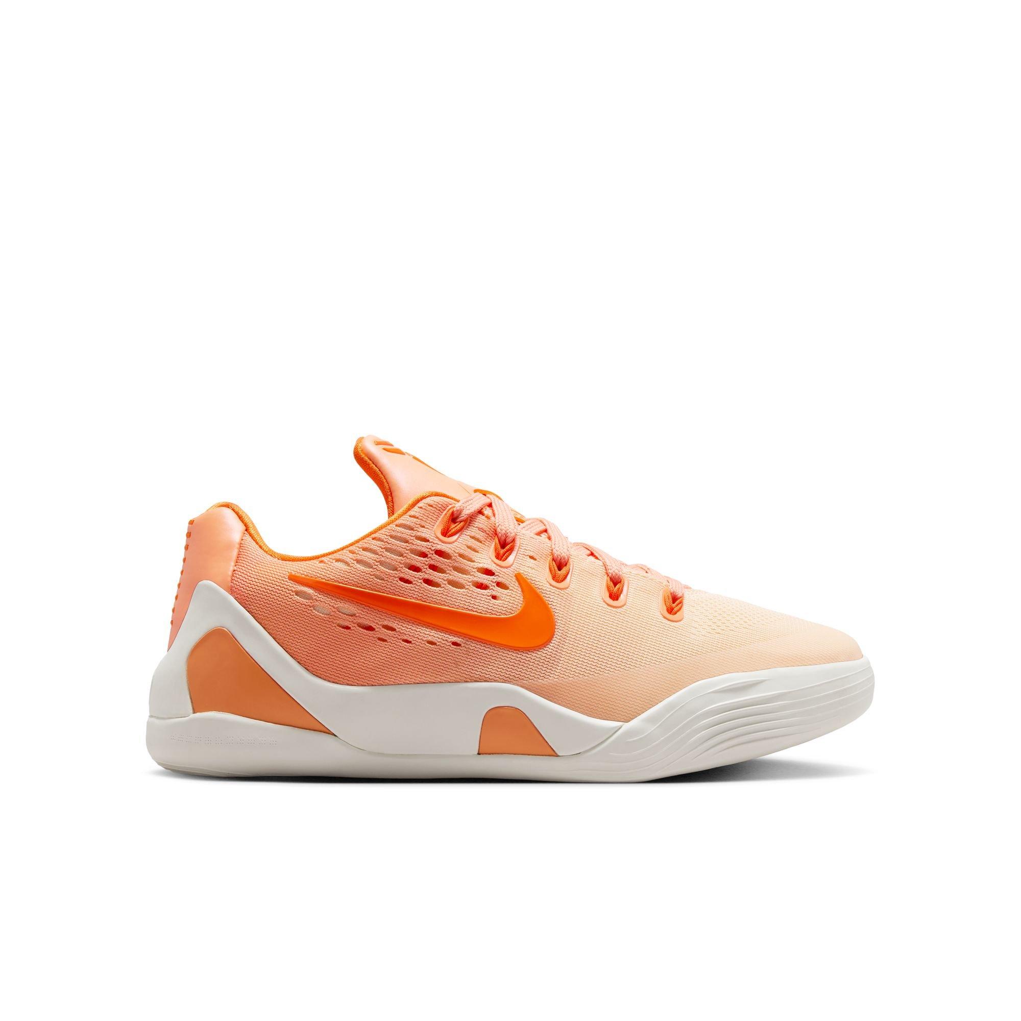 Nike Kobe IX Low "Orange Frost" Grade School Kids' Basketball Shoe - ORANGE FROST/ICE PEACH